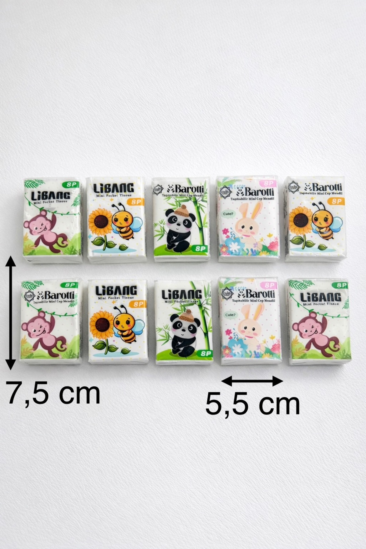 Mini Cep Mendil 10’lu – Pratik ve Hijyenik Kağıt Mendil ama